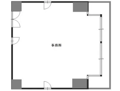 東邦第2ビル【701号室】の間取り