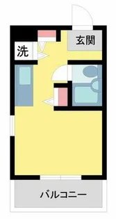 瑠璃甲東園【4階】の間取り