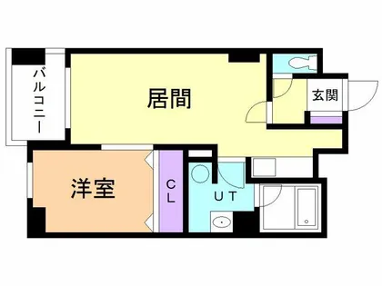HIRANO APARTMENT Ⅱ【301号室】の間取り
