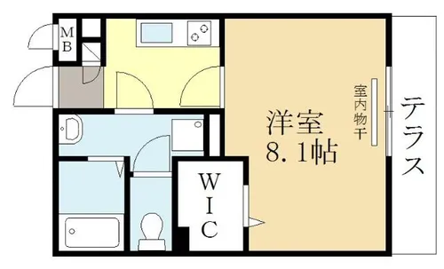 セジュール モンド【3階】の間取り