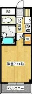 カレッジハイツ春日井【108号室】の間取り