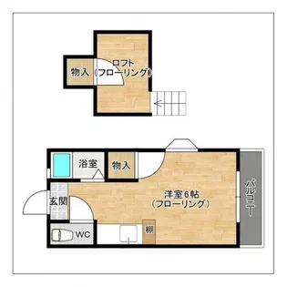 セーヌ和白東【202号室】の間取り