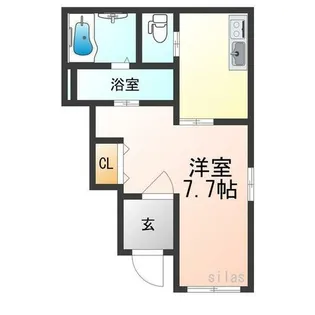 ルーエ【1階】の間取り