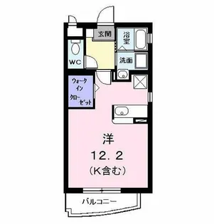 シェーネ幸【1階】の間取り