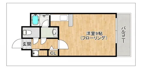 ロマネスク小笹第3【2階】の間取り