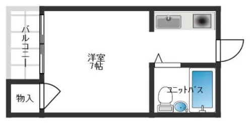 クリオコート高槻【3階】の間取り