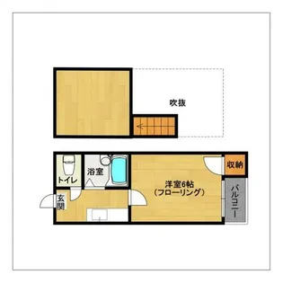 コンフォルト博多I【2階】の間取り