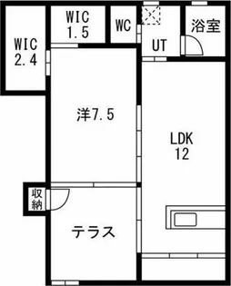 RSプラス99【1階】の間取り