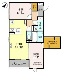 グランマーリエ松野通【3階】の間取り