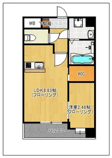 ザ シダーハウス バイ サヴォイ【4階】の間取り