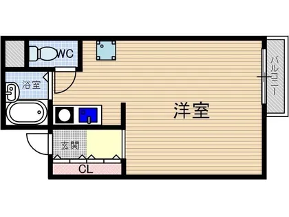 大阪府茨木市若草町【マンション】の間取り