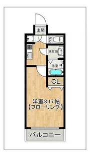 ERFOLG HAKATA【8階】の間取り