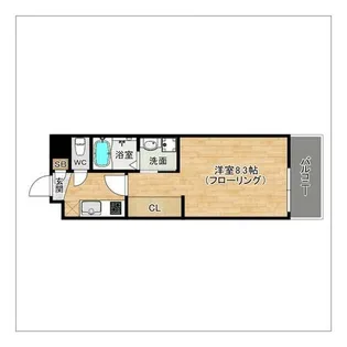 仮称)松香台2丁目マンション【105号室】の間取り
