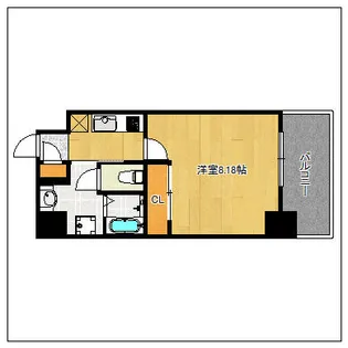 ザ・クォータニティ バイ サヴォイ【10階】の間取り