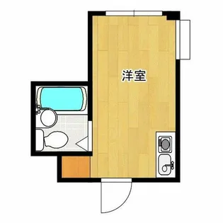 昭和グランドハイツ恵美須【8階】の間取り