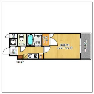 エンクレスト西公園【5階】の間取り