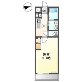 シーサイドレジデンスNK【1階】の間取り