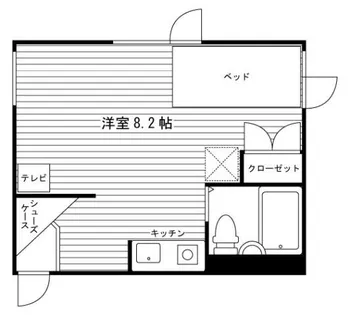 クリエイト320【3階】の間取り