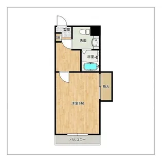 エトス平尾【402号室】の間取り