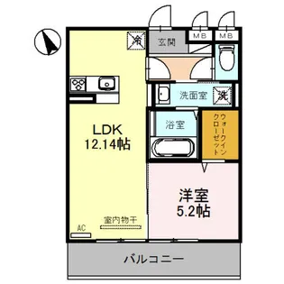 Casa Felice【2階】の間取り