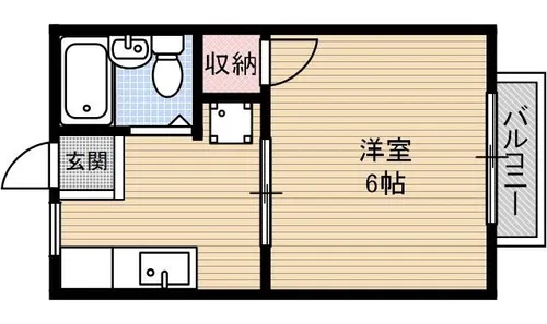 ビブレ1【1階】の間取り