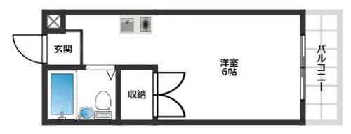 松ヶ丘エンビィマンション【3階】の間取り