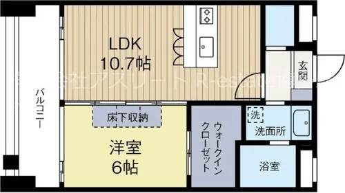 福岡県福岡市博多区博多駅前3丁目【マンション】の間取り