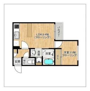 FIKA桜台【203号室】の間取り