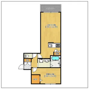 グラティアス デオ【103号室】の間取り