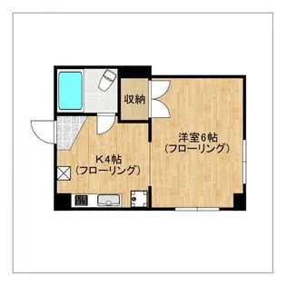 グレース井尻【1階】の間取り