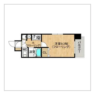 JGM若久【301号室】の間取り