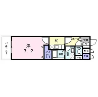グリンデルワルト【2階】の間取り