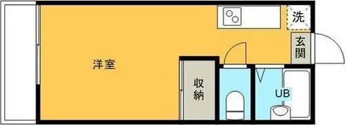 スペースタウン鶴田【2階】の間取り