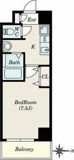 ニーズメゾン新栄【4階】の間取り