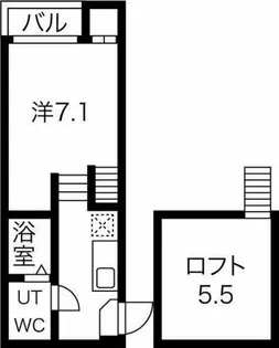 La Mer Bleu【1階】の間取り