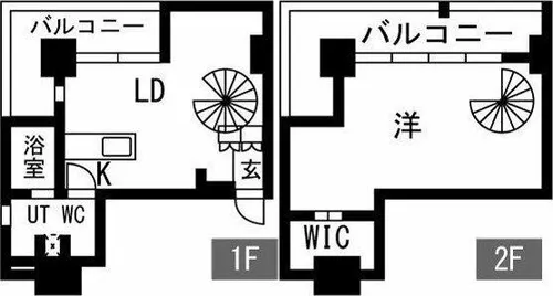 oz alloggio【9階】の間取り