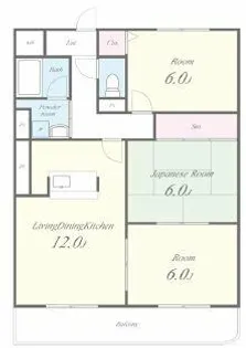 グランドールY【4階】の間取り