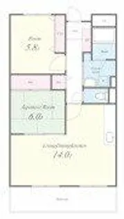 メゾンプチチェリー【3階】の間取り