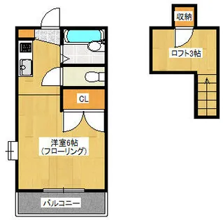 ルビエール28【213号室】の間取り