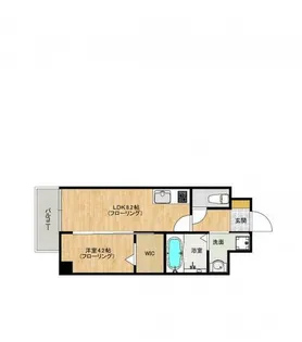 LIFEFIELD諸岡II【303号室】の間取り