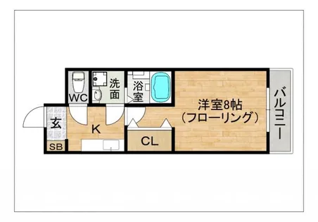 Toom25【202号室】の間取り