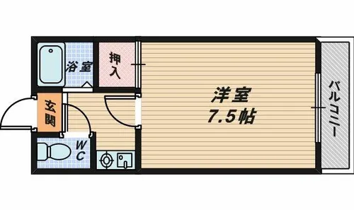 大阪府和泉市池上町1丁目【マンション】の間取り