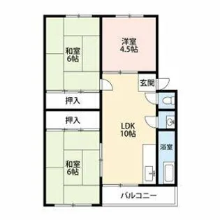 大阪府高石市取石3丁目【マンション】の間取り