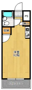 歯大前スカイマンション【10階】の間取り