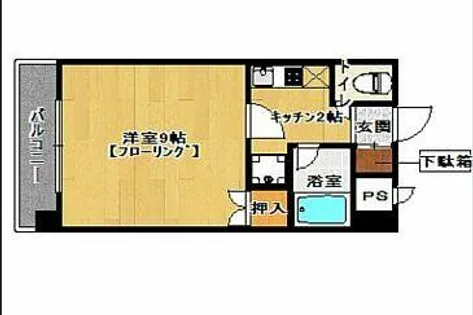 マクシーズ博多【301号室】の間取り