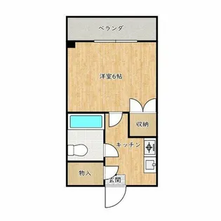 堺グランセ【4階】の間取り