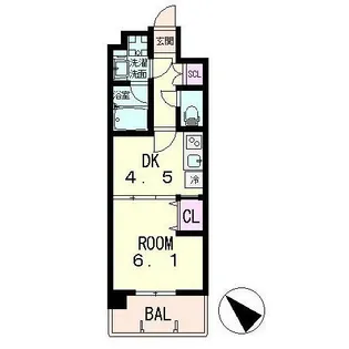 Grand Marry Bell ST【4階】の間取り