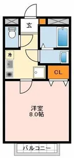 大阪府堺市東区日置荘北町3丁【アパート】の間取り