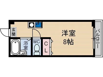 宮元7番館【1階】の間取り