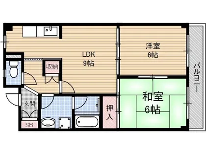 風の街【1階】の間取り